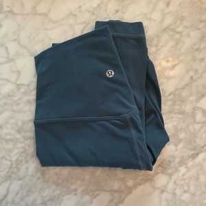 Lululemon Size 4 Align 28” in Petrol Blue